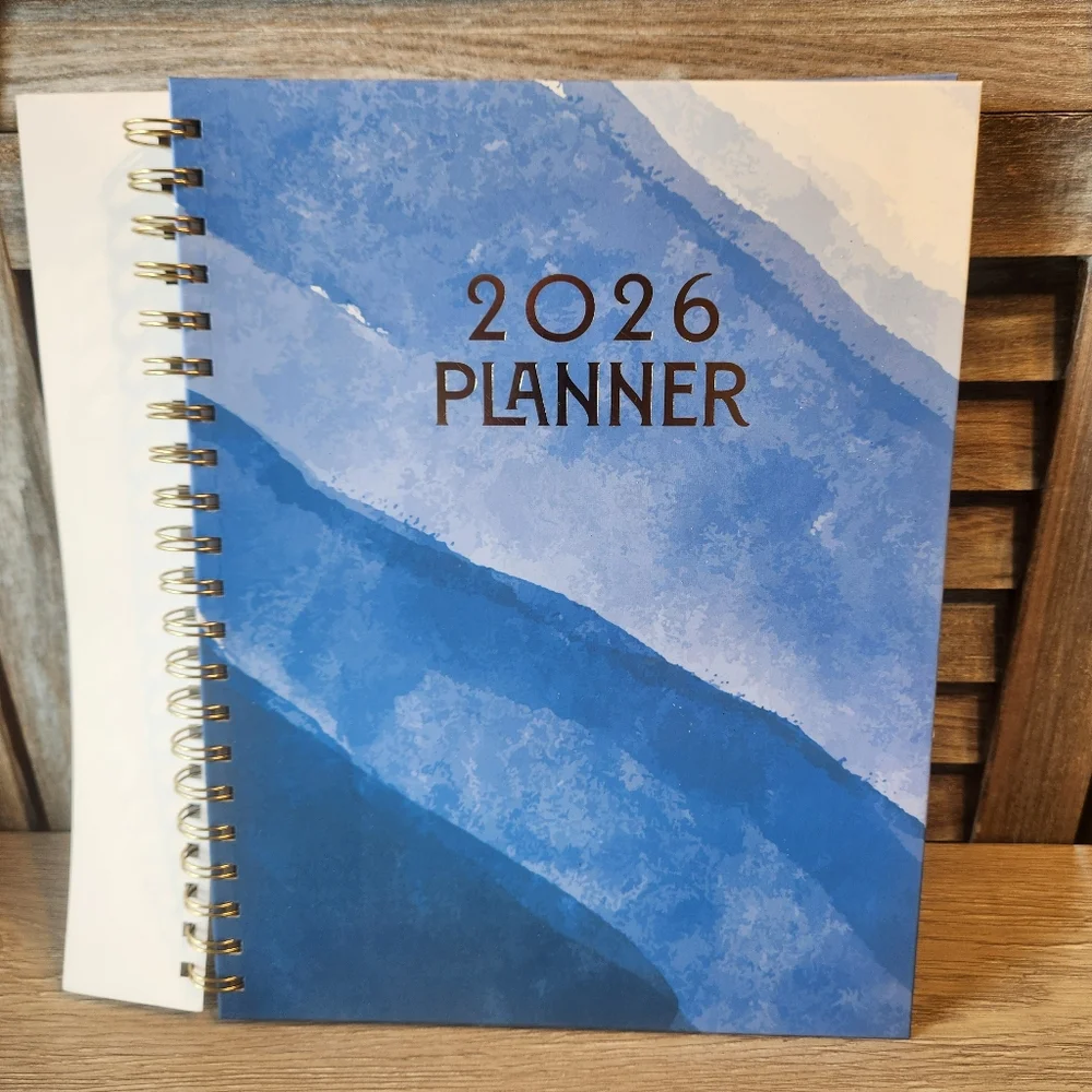Recollections Blue 2026 Planner, 8.5x11 in NEW